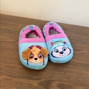 Girls Paw Patrol Skye & Everest Character Slippers Size 9/10